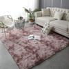Nordic Ins Wind Tie-dye Gradual Change Silk Plush PV Plush Living Room Coffee Table Mattress Bedside Bedroom Dining Room Carpet