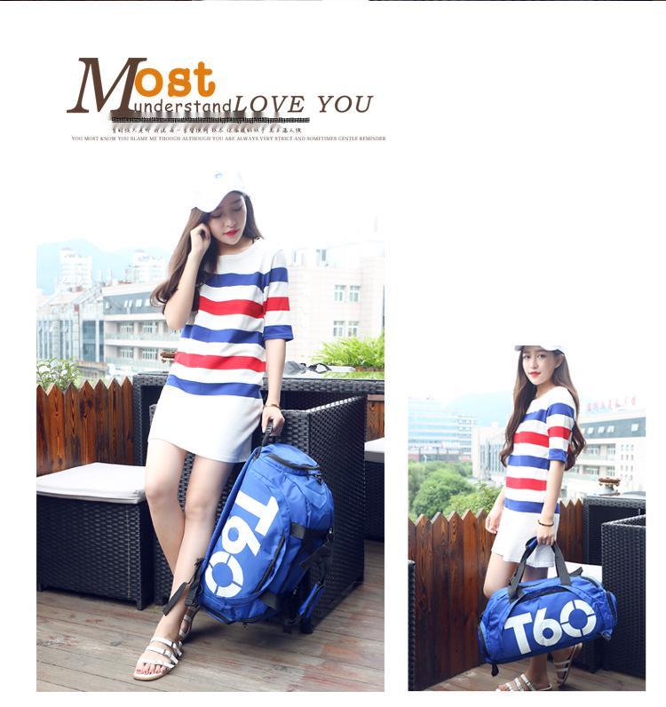 Multifunctional Gym Bag: Wet/Dry Separation, Travel Handbag, Shoulder Bag, Unisex Sports Backpack, Casual Crossbody Training Bag