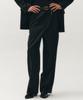 NOIRER Lux Wool Wide Slacks (Black)