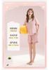 Fenteng [with Breast Pad Made of Pure Cotton] Summer Simple and Wearable Sports Style Women's Home Clothes Pajama Set