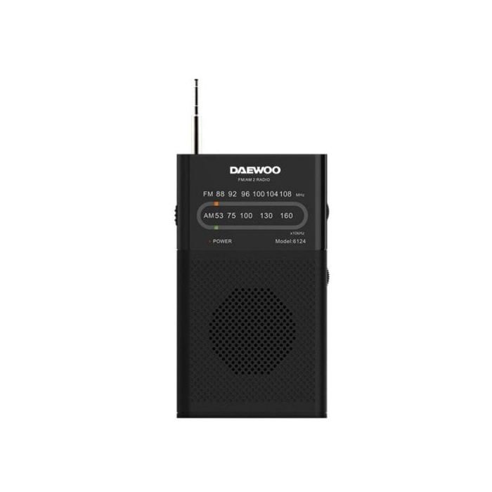 Daewoo DW1027 Портативное радио Черное