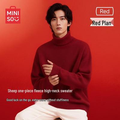 Men's Winter Turtleneck Sweater