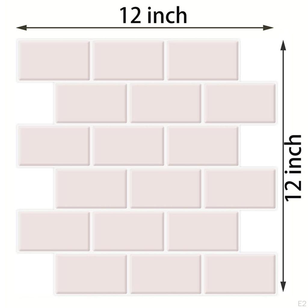 Painel de Óleo de Parede Autoadesivo 3D Quarto Fundo de TV Cozinha