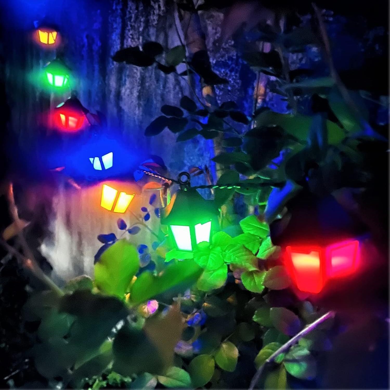 

LED Solar Lantern String Lights Outdoor Fairy Lights Solar Powered Garden Decorative Lamp Waterproof for Christmas Yard Patio 5m 20 Lanterns
