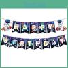 Astronaut Rocket Space Theme Children Birthday Party Decor Set Paper Handmade Mechanical Scene Props Mix 24 Balloons