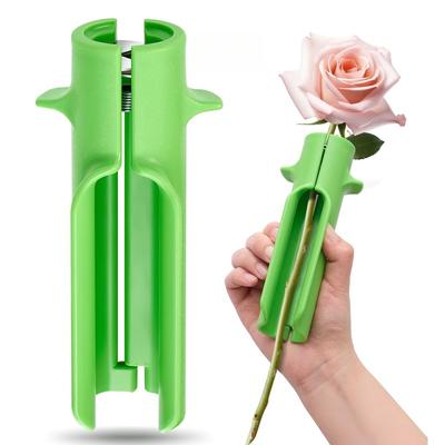 1pcs Plastic Rose Thorn Remover Stripper Tool - Home Garden Pruning Shears with Ergonomic Handle for Gardening Safety