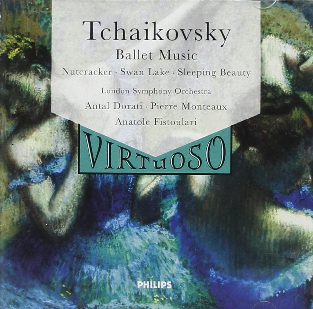 CD ANATOLE FISTOULARI, ANTAL DOR?TI, P - Tchaikovsky;Ballet Music 4269752 Philips 1989 US Classical Used