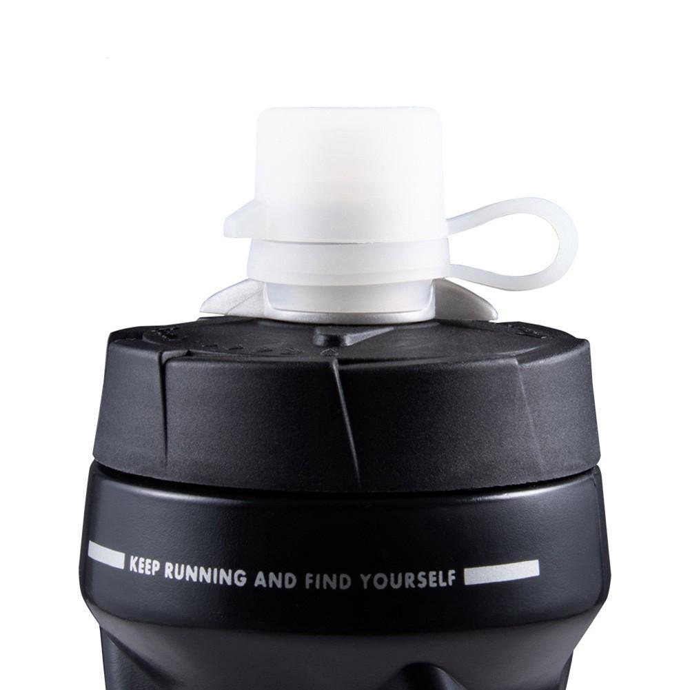 Bicycle Silicone Water Bottle-Dust Cover Mountain Road Bike Kettle Sealing Cup