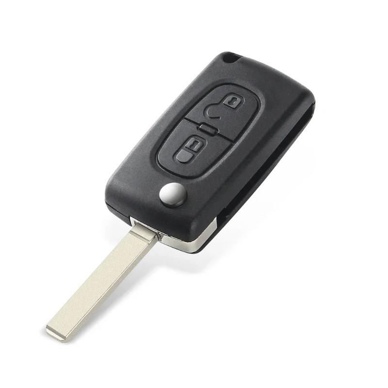 ASK 2/3/4 Buttons 433Mhz Remote Car Key for Peugeot 207 307 308 407 607 807 For Citroen C2 C3 C4 C5 C6 CE0536/CE0523 Auto Parts