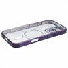 For iPhone 16 Pro Magnetic Case WANLONFENG Electroplated TPU Cover with Lens Film+2Pcs Tempered Glass