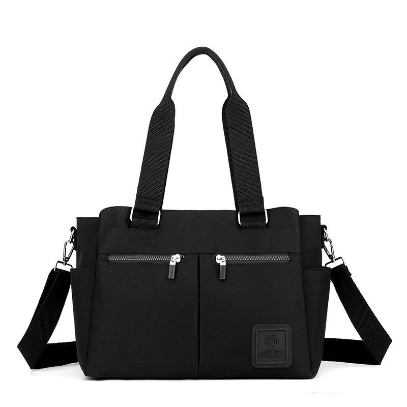 Women's Bag Large Capacity Casual Women's Handbag Simple Nylon Women's Shoulder Bag Tote Mother Bag
