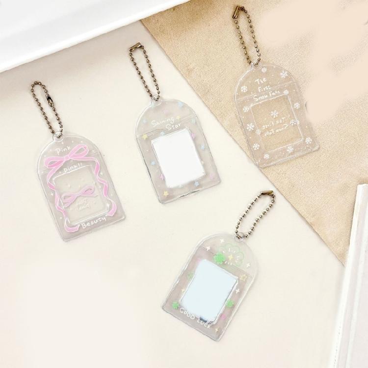 Cartoon Foto Kartenhalter Schlüsselanhänger Ausweis Kartenhalter Schutzhüllen Kreditkartenhalter Schutz Anhänger Schlüsselanhänger