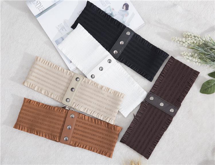 Women's Tassel Tie Slimming Lace Waist Belt