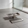 Bathroom Floor Drain Rectangular Drain Rust Resistant Construction