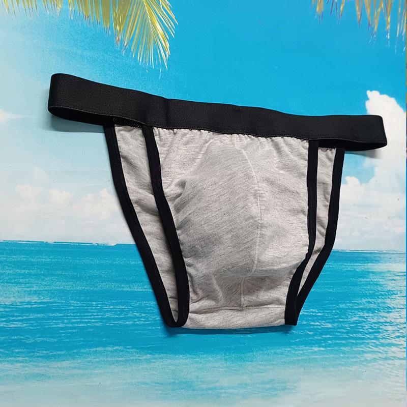 Сексуальные мужские хлопковые треугольные трусы, нижнее белье ...