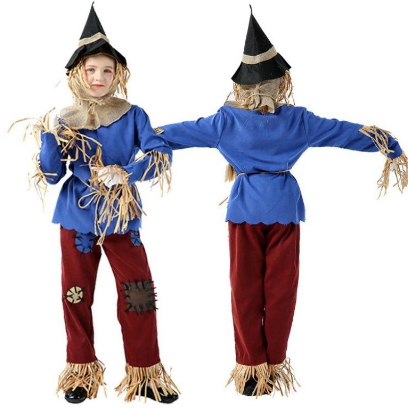 

Хэллоуин Костюм Взрослый Детский Костюм Пугала Косплей Сценический Костюм XL