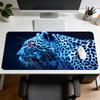 Ice Leopard Realism MousePad Rubber NonSlip Gaming MousePad Mechanical Keyboard Computer Desk Mat Office and Gaming Accessories