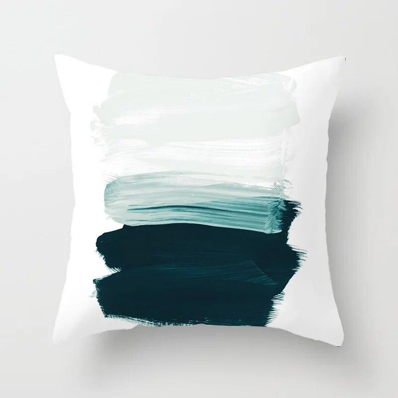 Γεωμετρικό Μαξιλάρι Μοντέρνο Απλό Τυπωμένο Μοτίβο Κάλυμμα Μαξιλαριού Καναπέ Μαξιλαροθήκη Σπίτι Πάρτι Αυτοκίνητο Κλινοσκεπάσματα