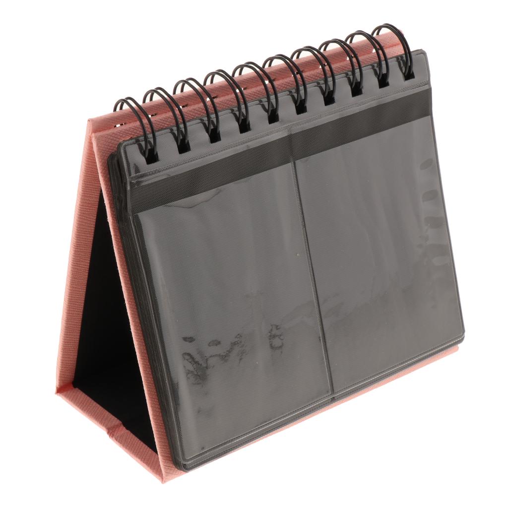 Buy Table Top Desk Photo Album Calendar Vertical Pink at affordable