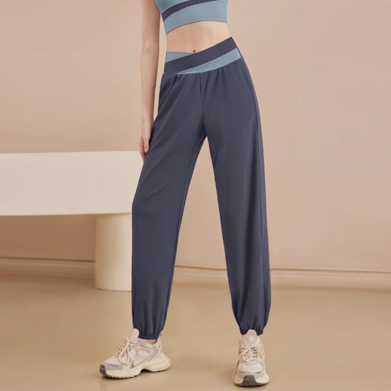 Youyou Women's High-Waisted Loose Fit Jogger Fitness Pants