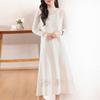Women's Cashmere Dress Qinghe Cashmere 30% Cashmere 70% Wool Autumn and Winter Cashmere Skirt Soft and Warm