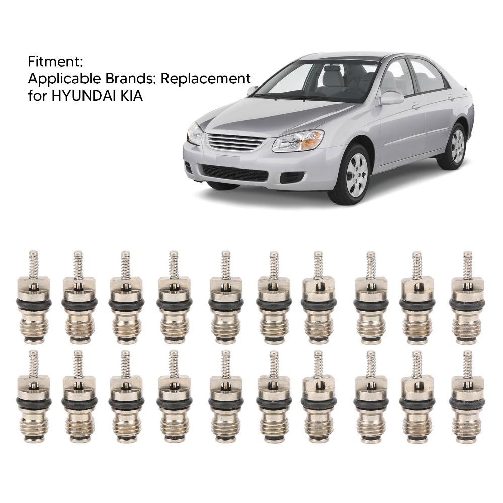 20PCS Multi Sizes Automobile Air Conditioner Valve Core Refrigerant Charging & Leak Repair Type1