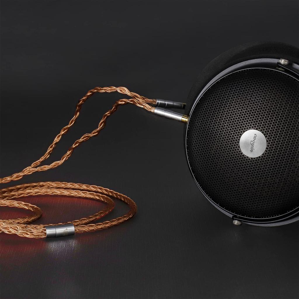 okcsc ZT16 16-Core Pure Copper Headphone Replacement Cable, 4.4mm Balanced to Dual 3.5mm
