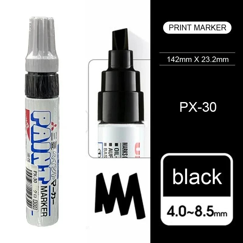 1 stuks Japan UNI Markers PX-30 8,5 mm Waterdicht Extra Dik Permanent Industriële Oliebasis Markeerstift Graffiti Benodigdheden