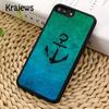 Krajews Classical Small Anchors Phone Case Cover For iPhone 16 15 SE2020 14 6 7 8 plus 11 12 13 pro max Plus coque Fundas