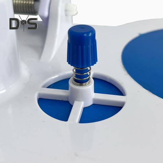 Perie de curățare a piscinei cu supapă de reducere a presiunii aerului Clip de blocare cu arc, perii de jur împrejur Scrubber de curățare