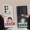 Phone Cover Case for Samsung Galaxy S25 Edge S24Ultra S20FE S25 Ultra S22 S24 Plus S21 S23 FE Ones P-Pieces Luffy Zoro