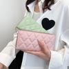 Portefeuille pochette en cuir PU gaufré pour femme 2024 - Grande capacité, Multiples fentes pour cartes, Porte-monnaie, Sac pour téléphone