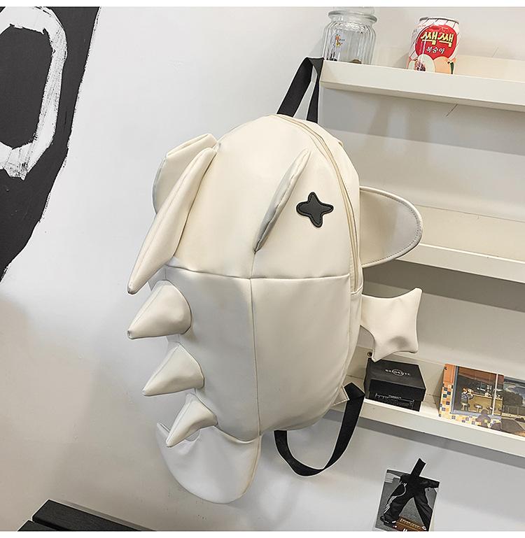School Bag New Personalized Backpack Men and Women Shark Sports Funny Japanese Student School Bag Fashion Versatile Casual Backpack