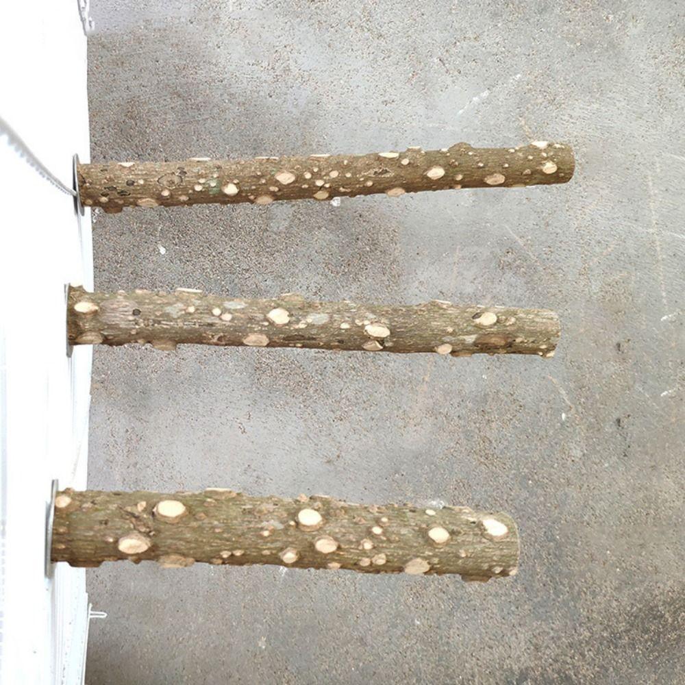 10/15/20/25/30cm Bird Claw Beak Grinding Bar Pepper Wood Bird Cage Sticks Parrot Standing Stick Bite Resistant