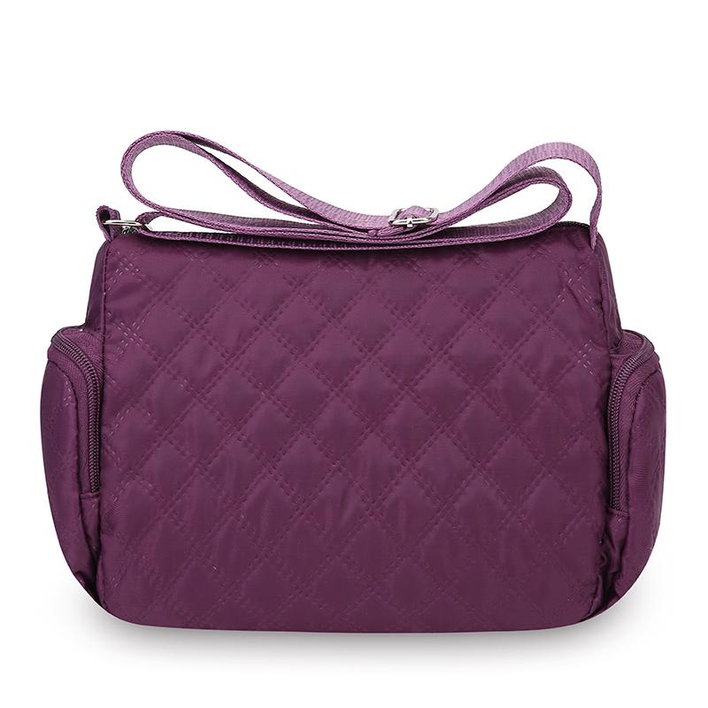 Bag Women's Large Capacity Shoulder Bag Waterproof and Wear Resistant Multi Pocket Commuter Leisure Outdoor Crossbody Bag