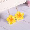 Summer Fashion Flower Resin Earrings