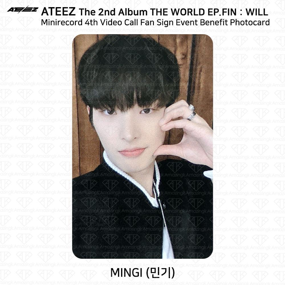 

ATEEZ THE WORLD EP.FIN СДЕЛАЕТ минизапись 4-го благотворительного мероприятия по видеозвонку Mingi