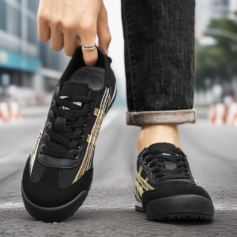 Men's All Seasons Shoes Sneakers Men Outdoor Casual Suede Sports Shoes Teenagers Anti-skid Wear Resistant Breathable Zapatillas