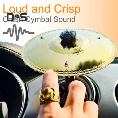 Car Crash Cymbal Loud Sound Compact Size Universal Easy Installation Air Vent Car Drum Cymbal Accessories