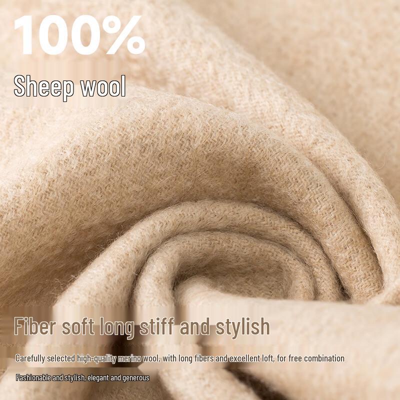 Hengyuanxiang Women's Wool Scarf