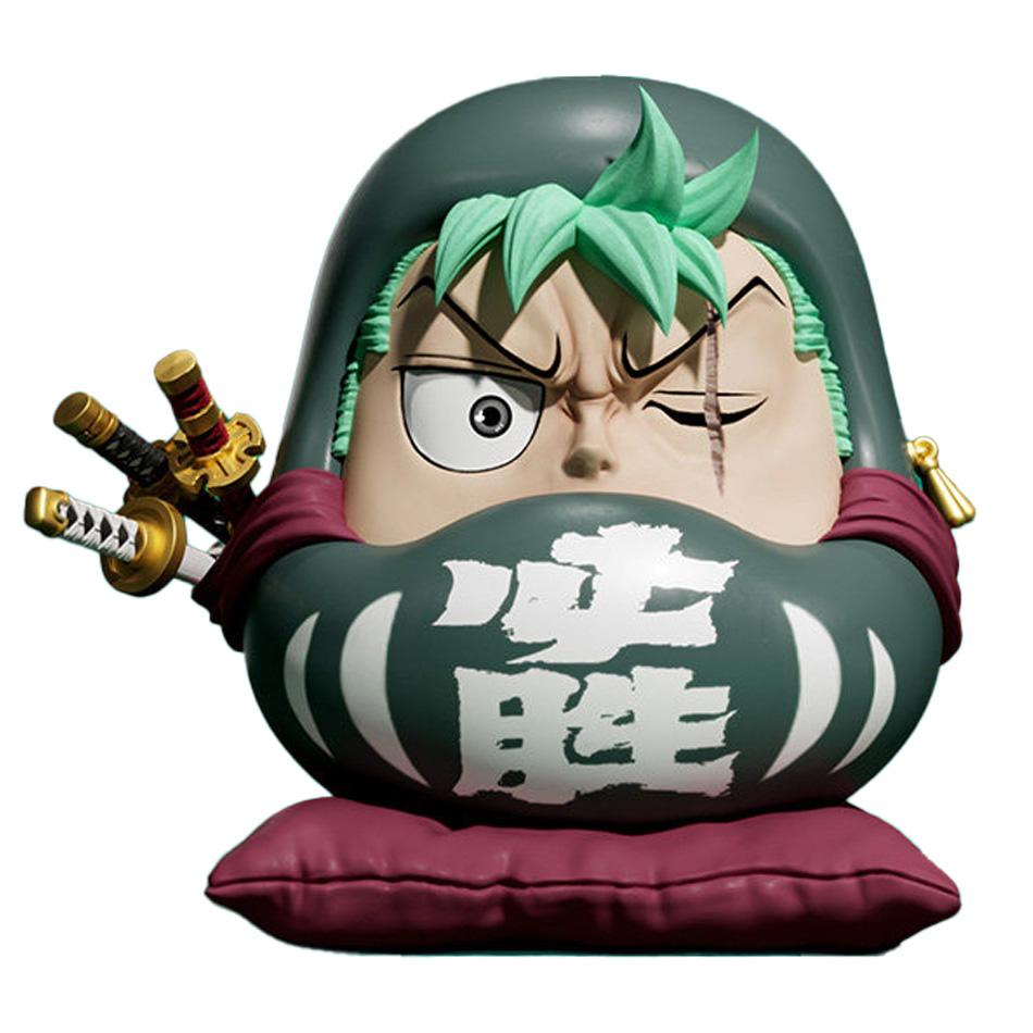 6Cm Q-Version  Anime Figure Nika Luffy Zoro Sanji Nami Cos Super Dharma Figurine Pvc Statue Model Toys Car Ornaments