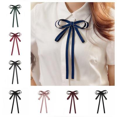 Bowknot Bow Tie Brooch Butterfly Design Bowknot Brooches Collar Pins  College School