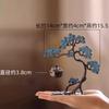 Creative Welcome Guest Pine Incense Burner Ornament Zen Tea Ceremony Home Indoor Chinese Hollow Retro Hanging Incense Burner 1Pc