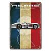 Vintage Metal Tin Signs Racing Car Plaque Decor F1 Racetrack Metal Poster Wall Art for Garage