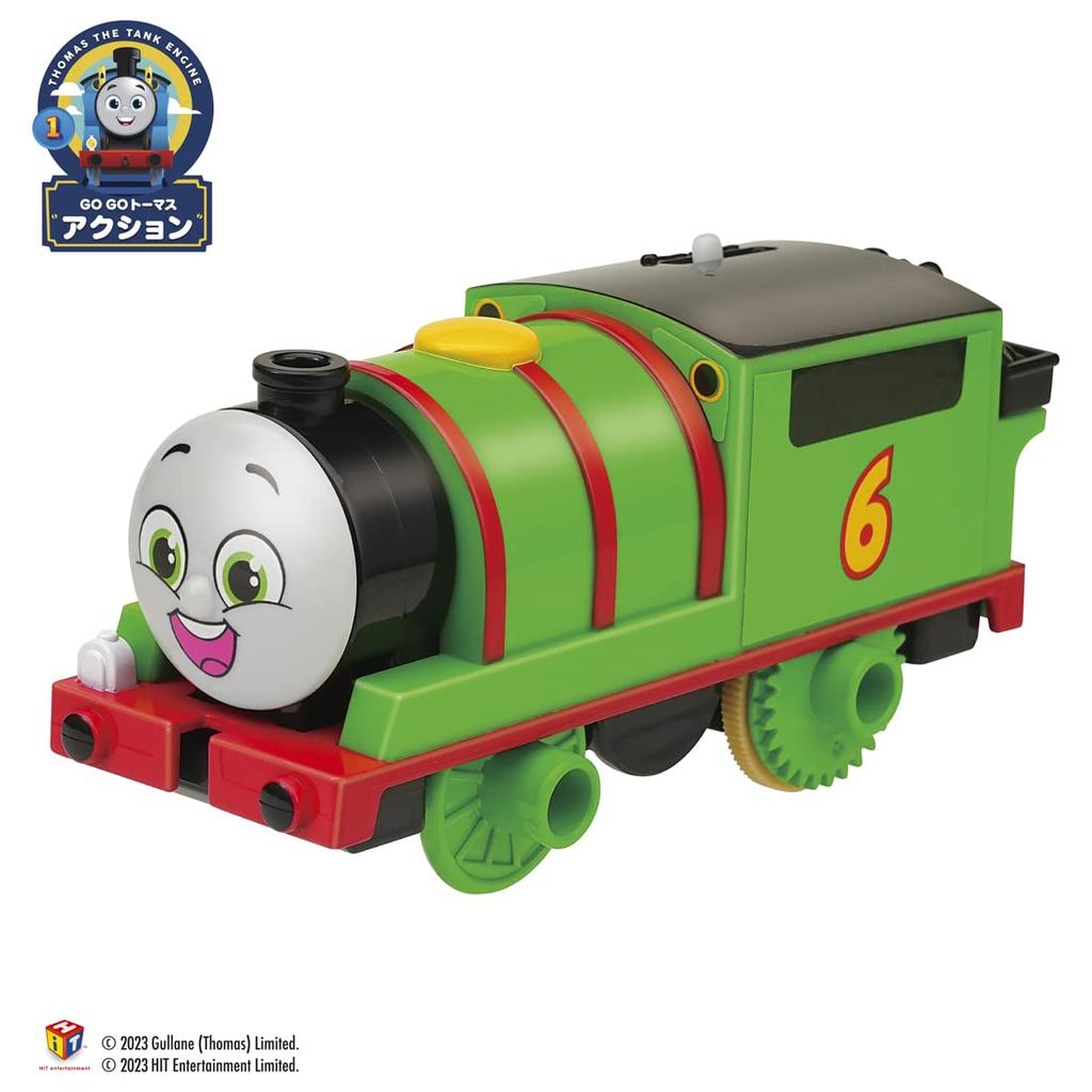 TAKARA TOMY Plarail Thomas GOGO Thomas Plarail Percy Zug Spielzeug für Kinder ab 3 Jahren
