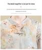 New Women's Chinese Style Summer Chiffon Shirt - Short Sleeve, Mid-Length, Printed Design