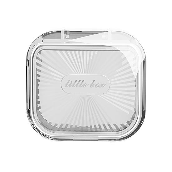 Organisation Transparent Praktische Tragbare Prothese Bad Fall Box Halter Retainer Fall