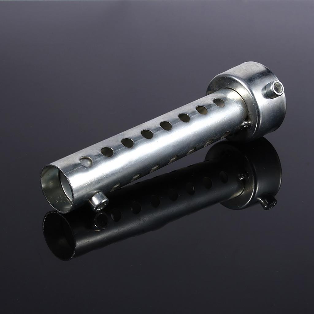   Motorcycle Exhaust Can DB Killer Silencer Muffler Baffle Insert Silver 35mm