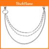 Cross Pendant Chain Belt With Pearl Layers For Men And Women Summer Fashion Accessories