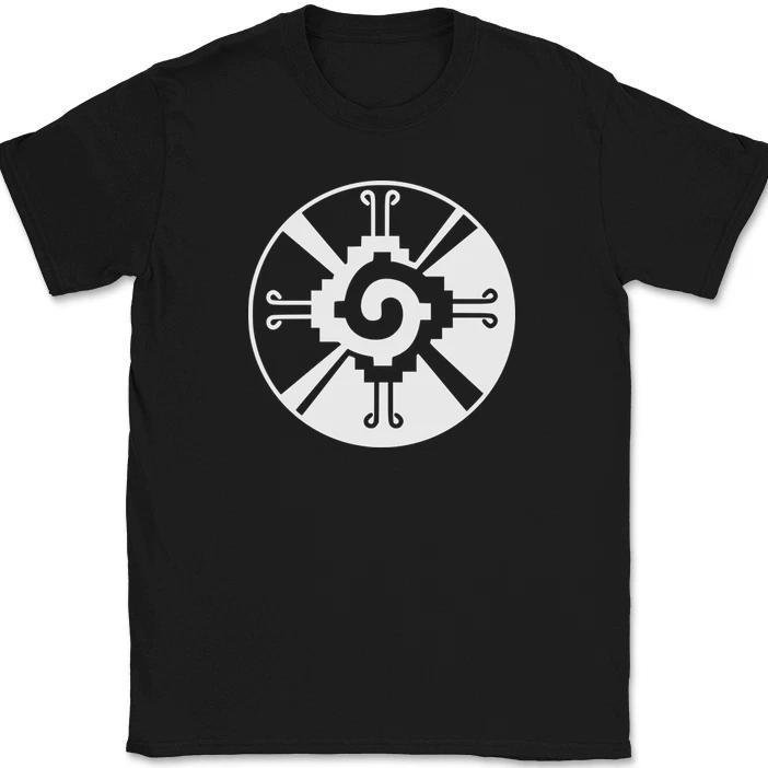 

Hunab-Ku Maya Calendar T-Shirt Symbolism Tribal Graphic Tee 4XL
